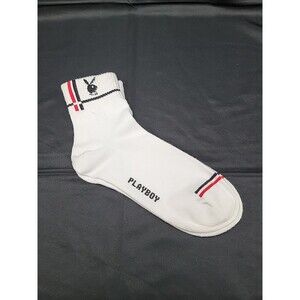 Mens Playboy Themed Ankle Socks NWOT Med?